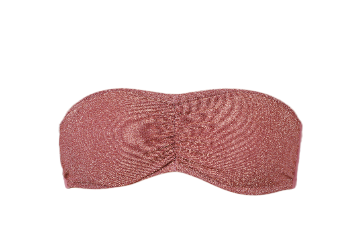 Glittrig Rosa Bandeau | Trendig Stil